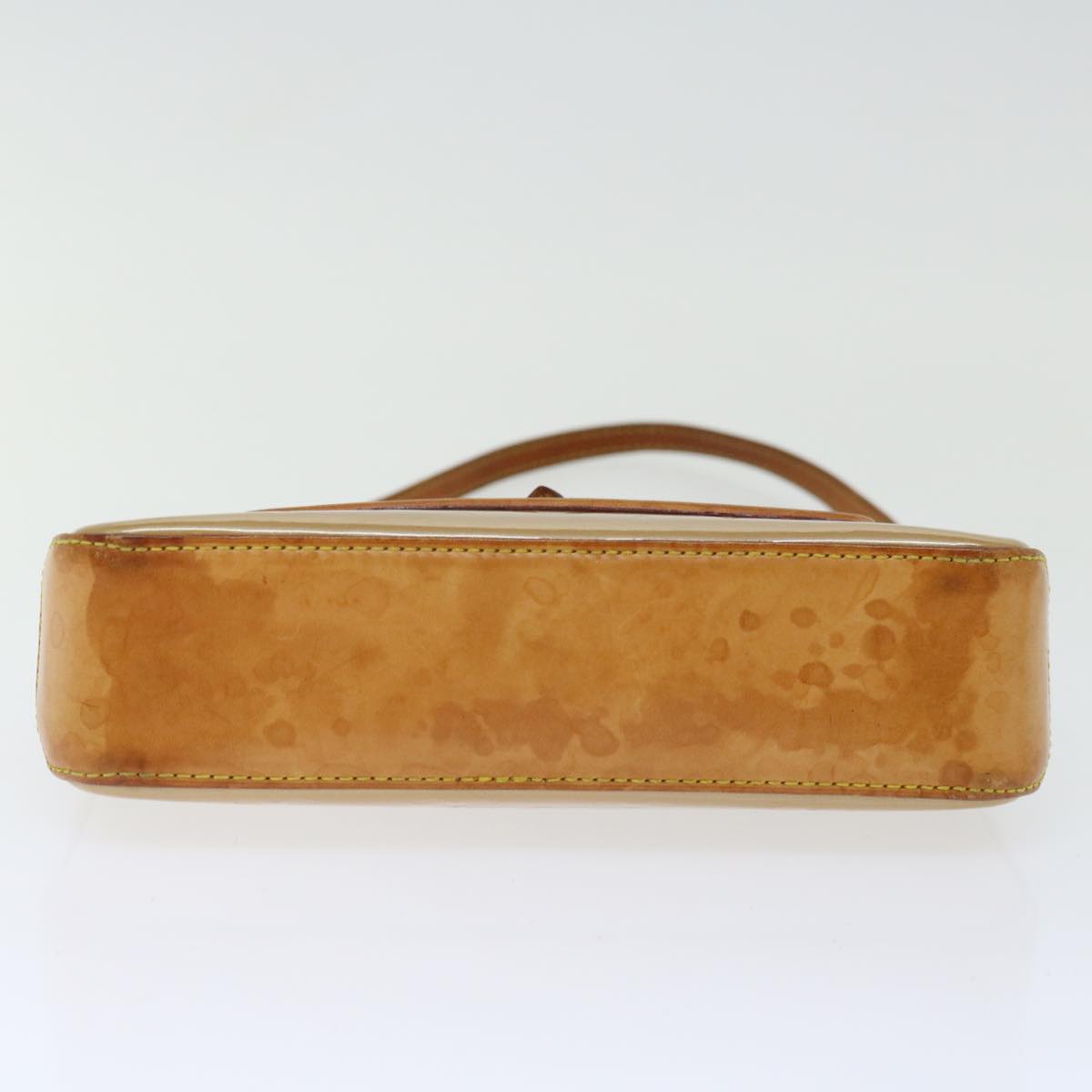 LOUIS VUITTON Monogram Vernis Mallory Square Pouch Noisette M91197 70746