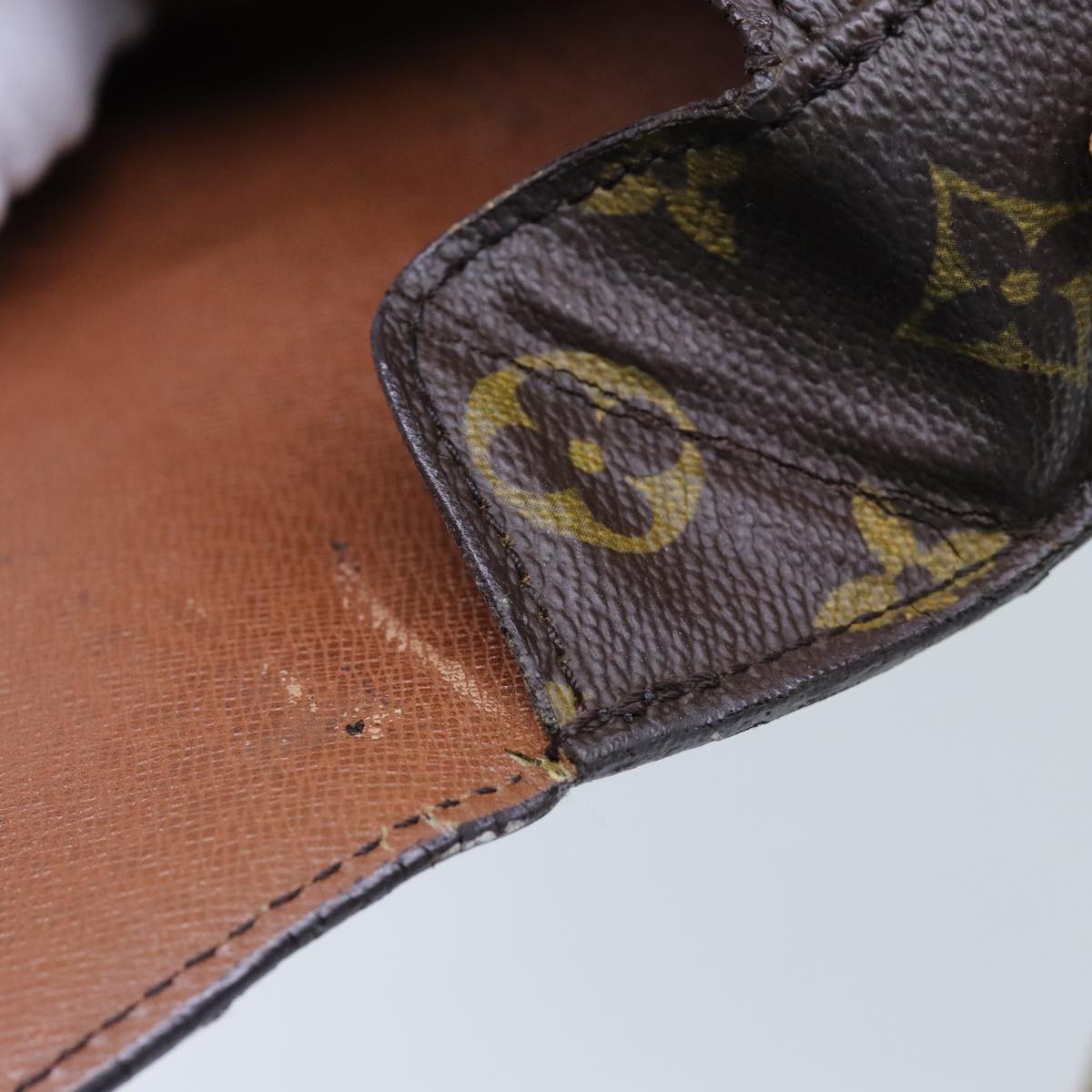 LOUIS VUITTON Monogram Saint Cloud MM Shoulder Bag M51243 LV 70747