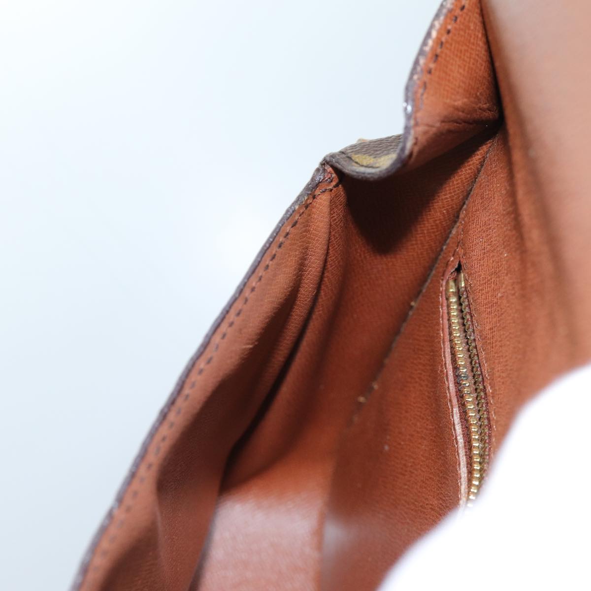 LOUIS VUITTON Monogram Saint Cloud MM Shoulder Bag M51243 LV 70747