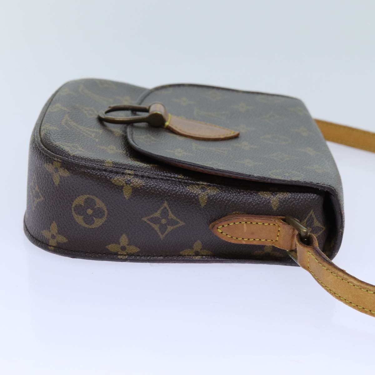 LOUIS VUITTON Monogram Saint Cloud MM Shoulder Bag M51243 LV 70747