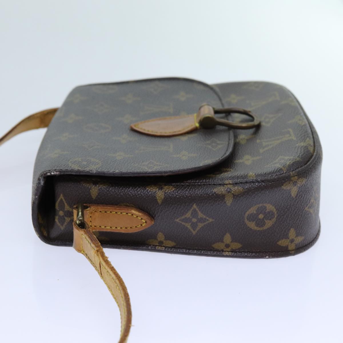 LOUIS VUITTON Monogram Saint Cloud MM Shoulder Bag M51243 LV 70747