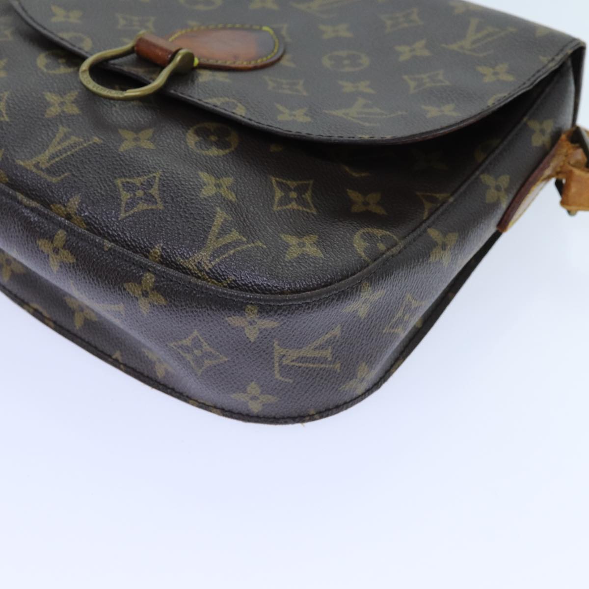 LOUIS VUITTON Monogram Saint Cloud GM Shoulder Bag M51242 LV 70749