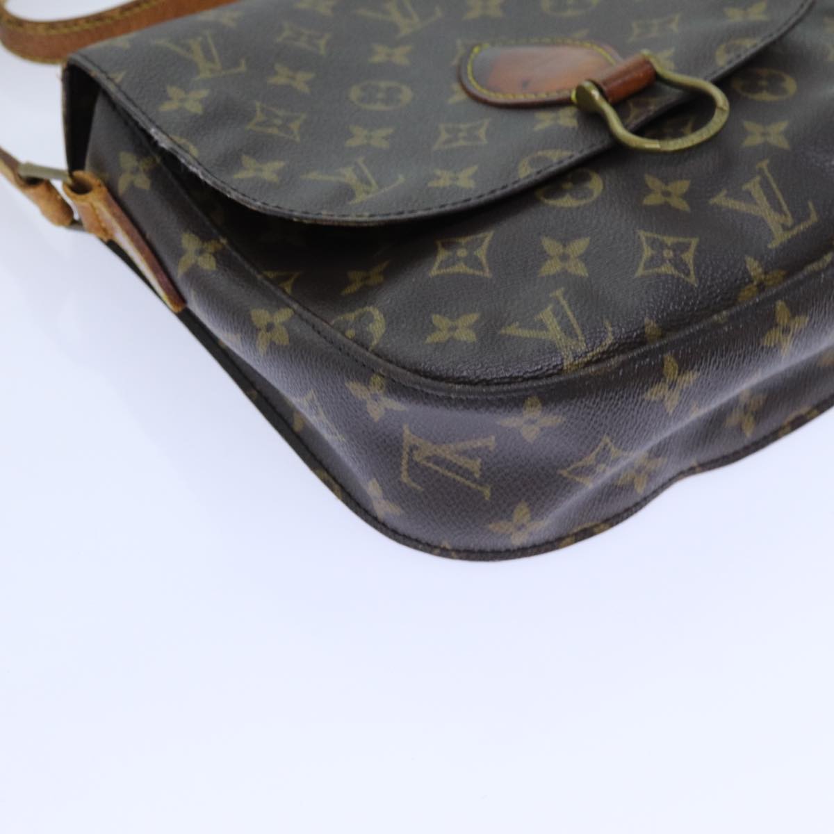 LOUIS VUITTON Monogram Saint Cloud GM Shoulder Bag M51242 LV 70749