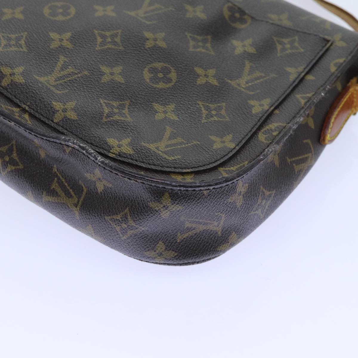 LOUIS VUITTON Monogram Saint Cloud GM Shoulder Bag M51242 LV 70749