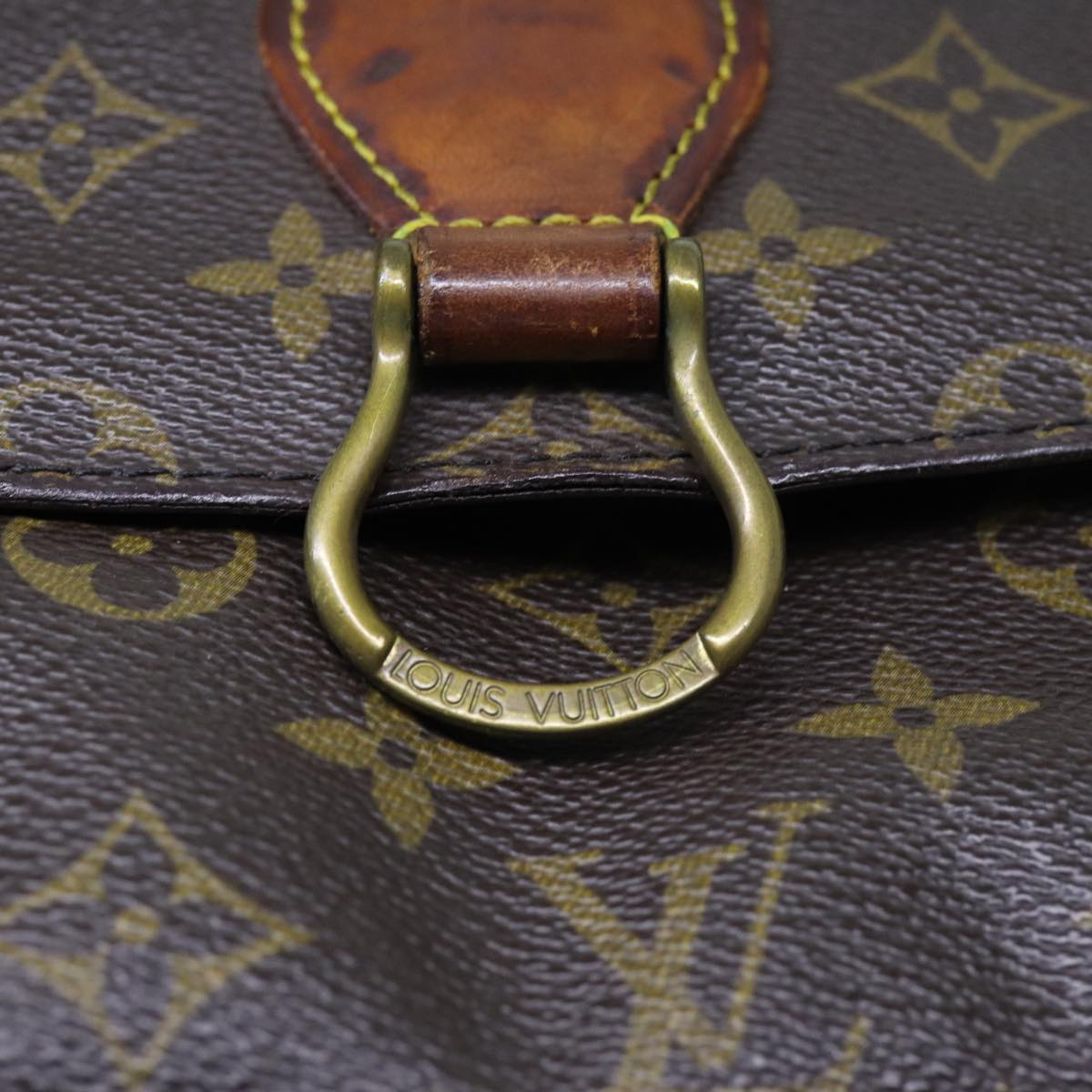 LOUIS VUITTON Monogram Saint Cloud GM Shoulder Bag M51242 LV 70749