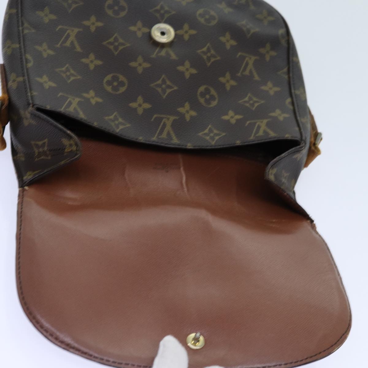 LOUIS VUITTON Monogram Saint Cloud GM Shoulder Bag M51242 LV 70749