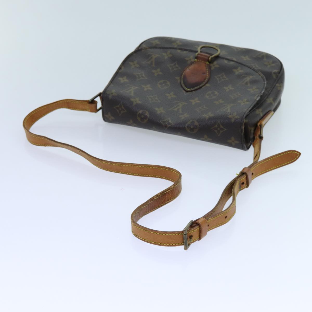 LOUIS VUITTON Monogram Saint Cloud GM Shoulder Bag M51242 LV 70749