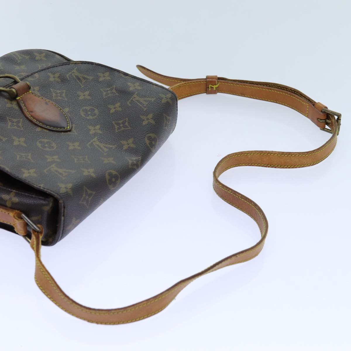 LOUIS VUITTON Monogram Saint Cloud GM Shoulder Bag M51242 LV 70749