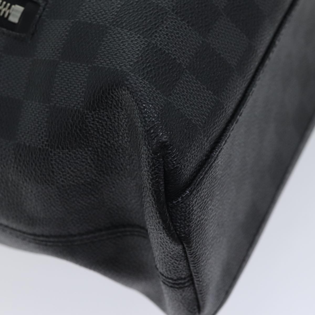 LOUIS VUITTON Damier Graphite Mick GM Shoulder Bag N41105 LV 70754