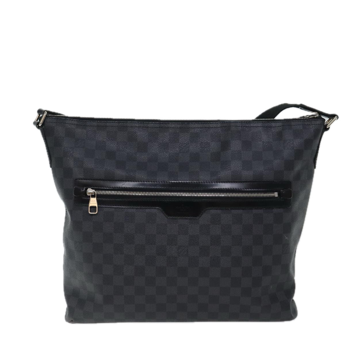 LOUIS VUITTON Damier Graphite Mick GM Shoulder Bag N41105 LV 70754