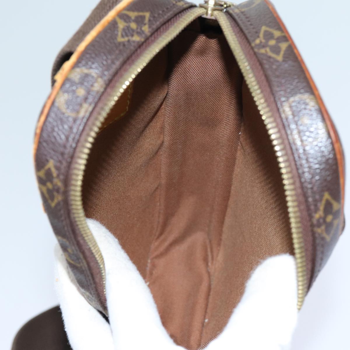 LOUIS VUITTON Monogram Pochette Gange Shoulder Bag M51870 LV 70867