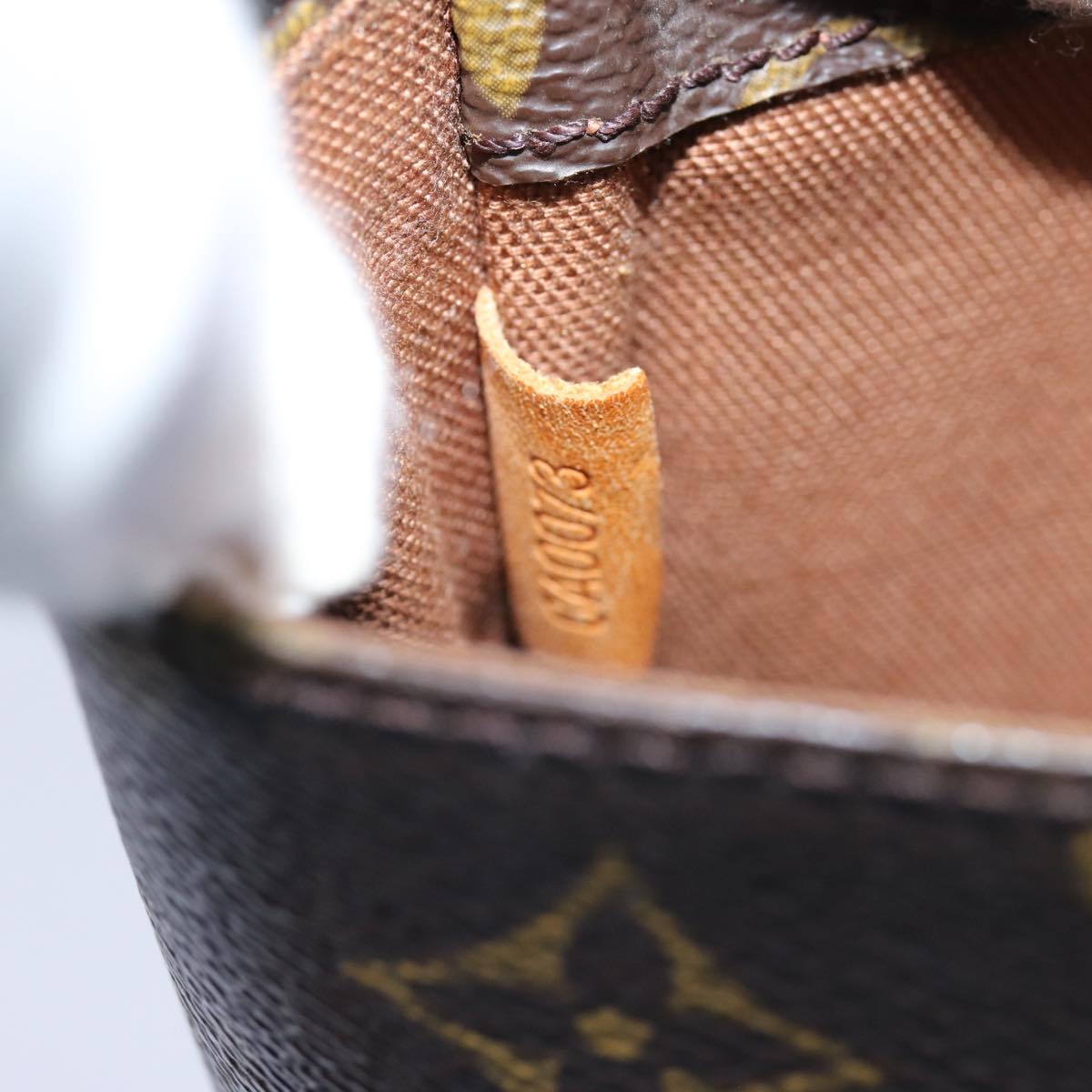 LOUIS VUITTON Monogram Pochette Gange Shoulder Bag M51870 LV 70867