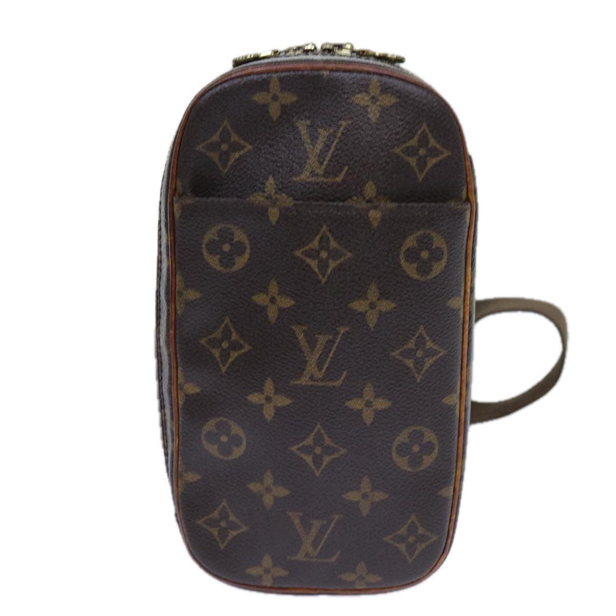 LOUIS VUITTON Monogram Pochette Gange Shoulder Bag M51870 LV 70867