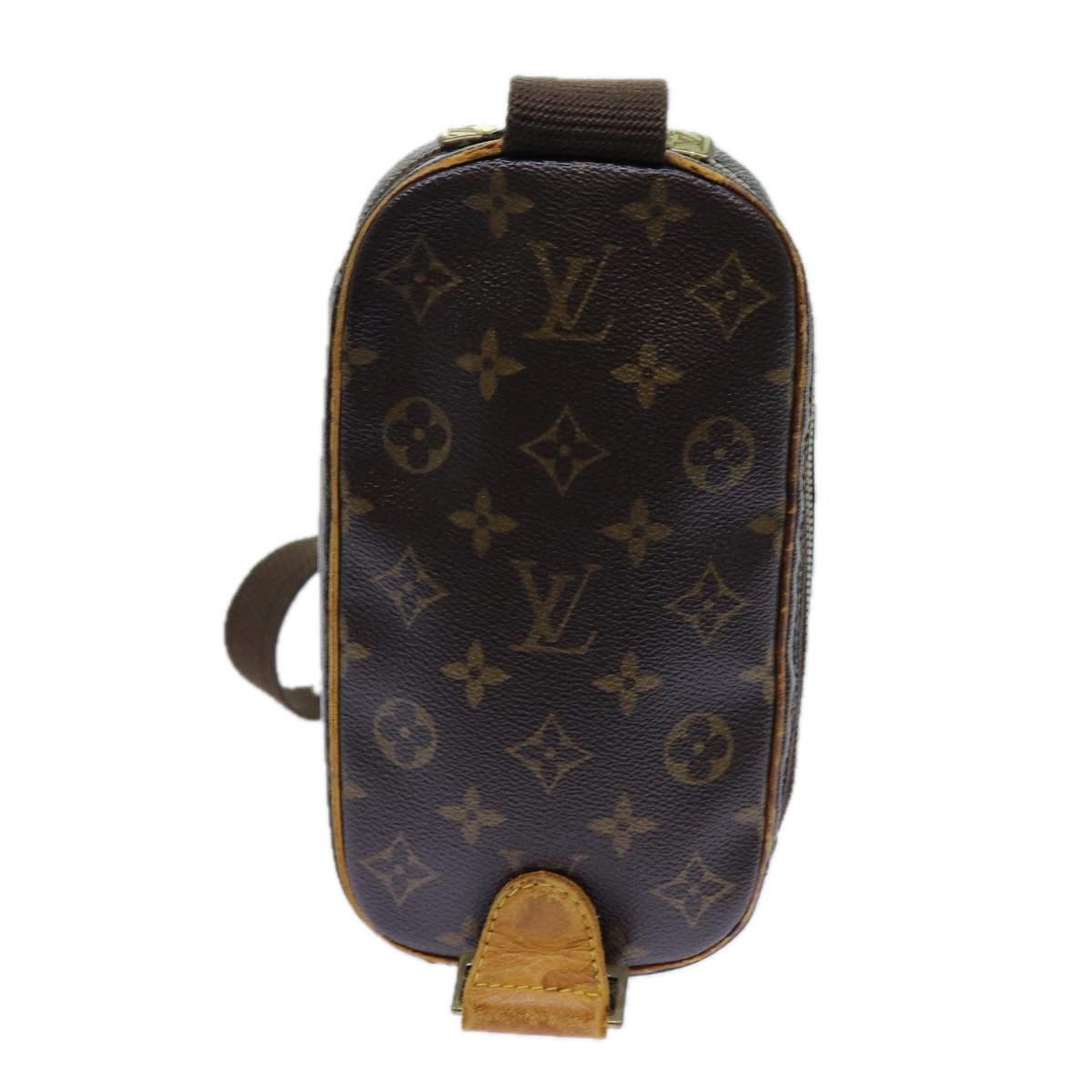 LOUIS VUITTON Monogram Pochette Gange Shoulder Bag M51870 LV 70867