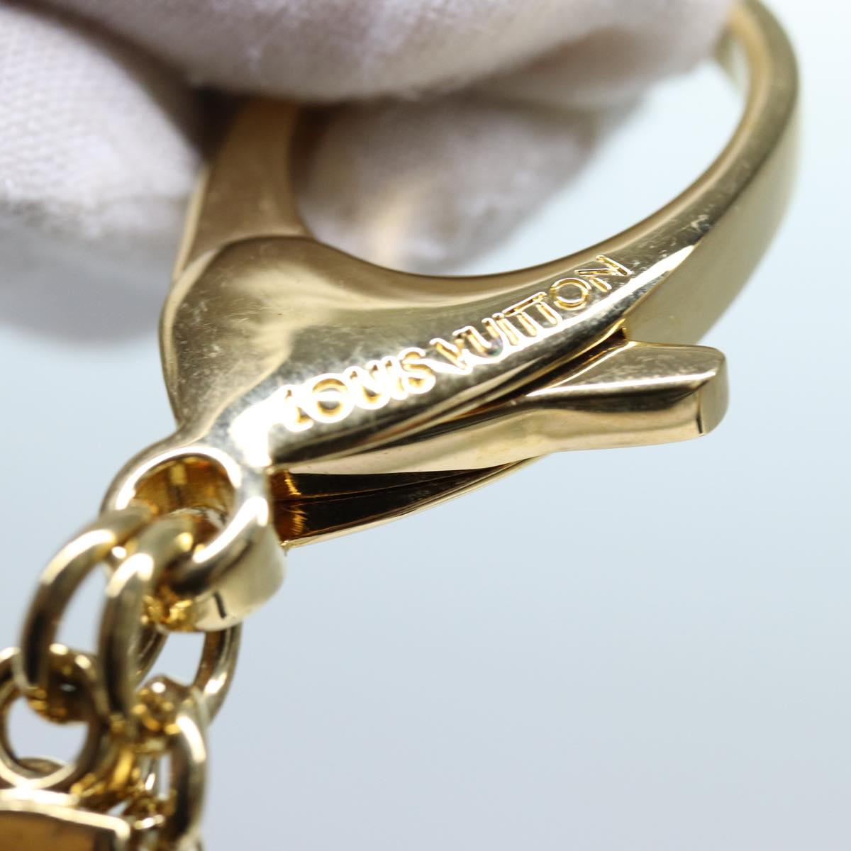 LOUIS VUITTON Bijou Sac Tapage Charm Gold Silver M65722 LV 70875
