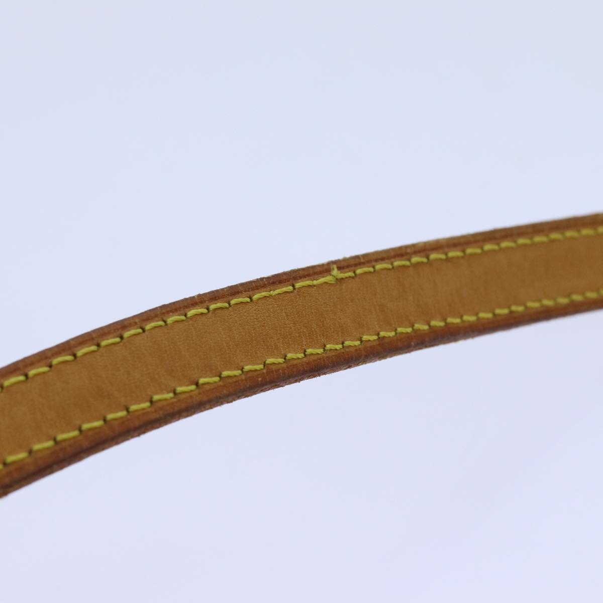 LOUIS VUITTON Shoulder Strap Leather 35.4"" Beige LV 70881