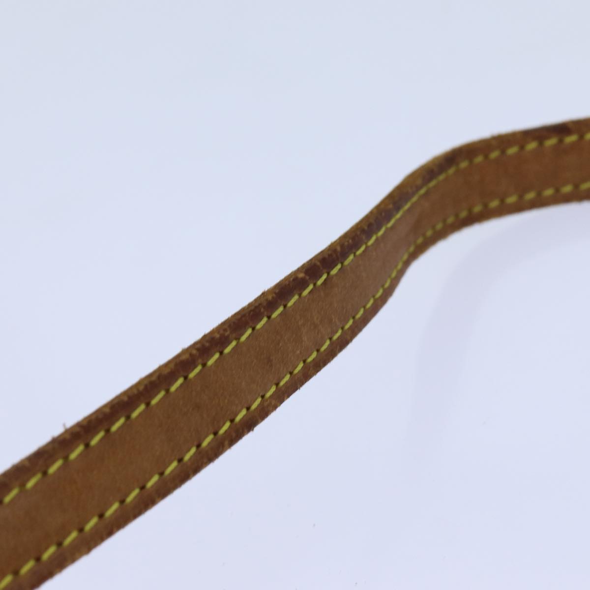 LOUIS VUITTON Shoulder Strap Leather 36.2"" Beige LV 70882