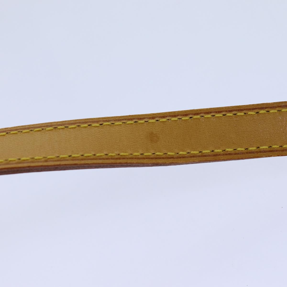 LOUIS VUITTON Shoulder Strap Leather 36.2"" Beige LV 70883