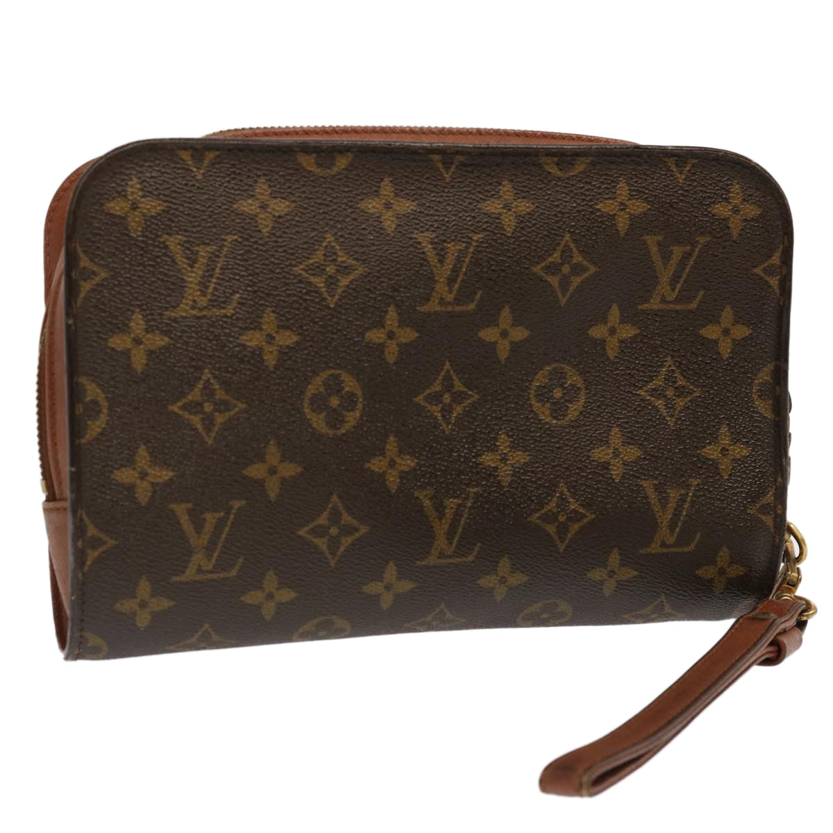 LOUIS VUITTON Monogram Orsay Clutch Bag M51790 LV 70896