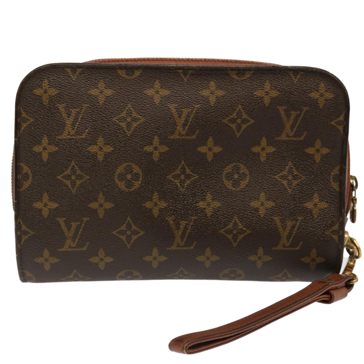 LOUIS VUITTON Monogram Orsay Clutch Bag M51790 LV 70896