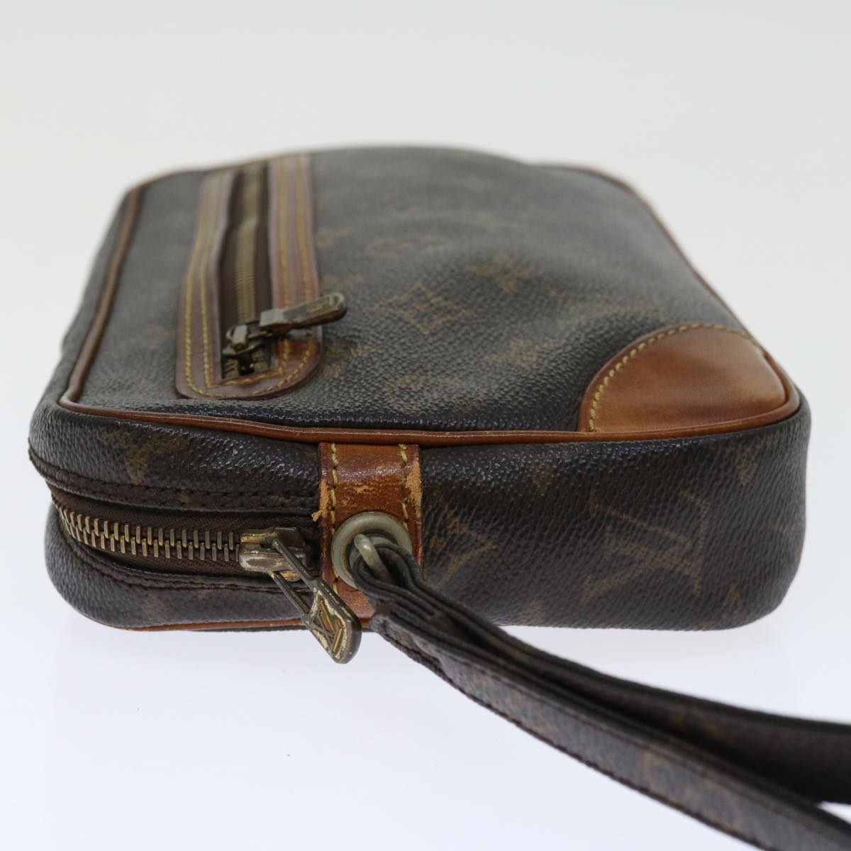 LOUIS VUITTON Monogram Marly Dragonne GM Clutch Bag M51825 LV 70897