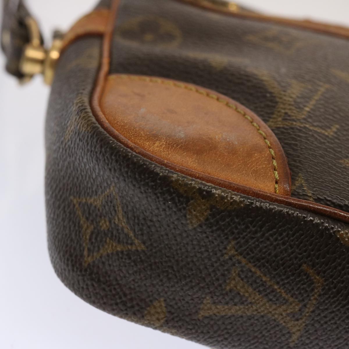 LOUIS VUITTON Monogram Marly Dragonne GM Clutch Bag M51825 LV 70898