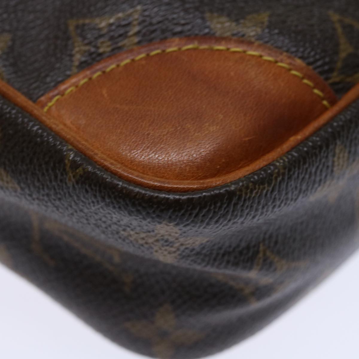 LOUIS VUITTON Monogram Compiegne 28 Clutch Bag M51845 LV 70899