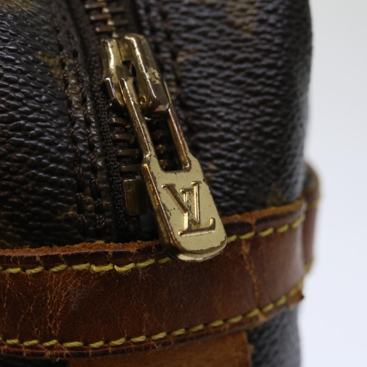 LOUIS VUITTON Monogram Compiegne 28 Clutch Bag M51845 LV 70899