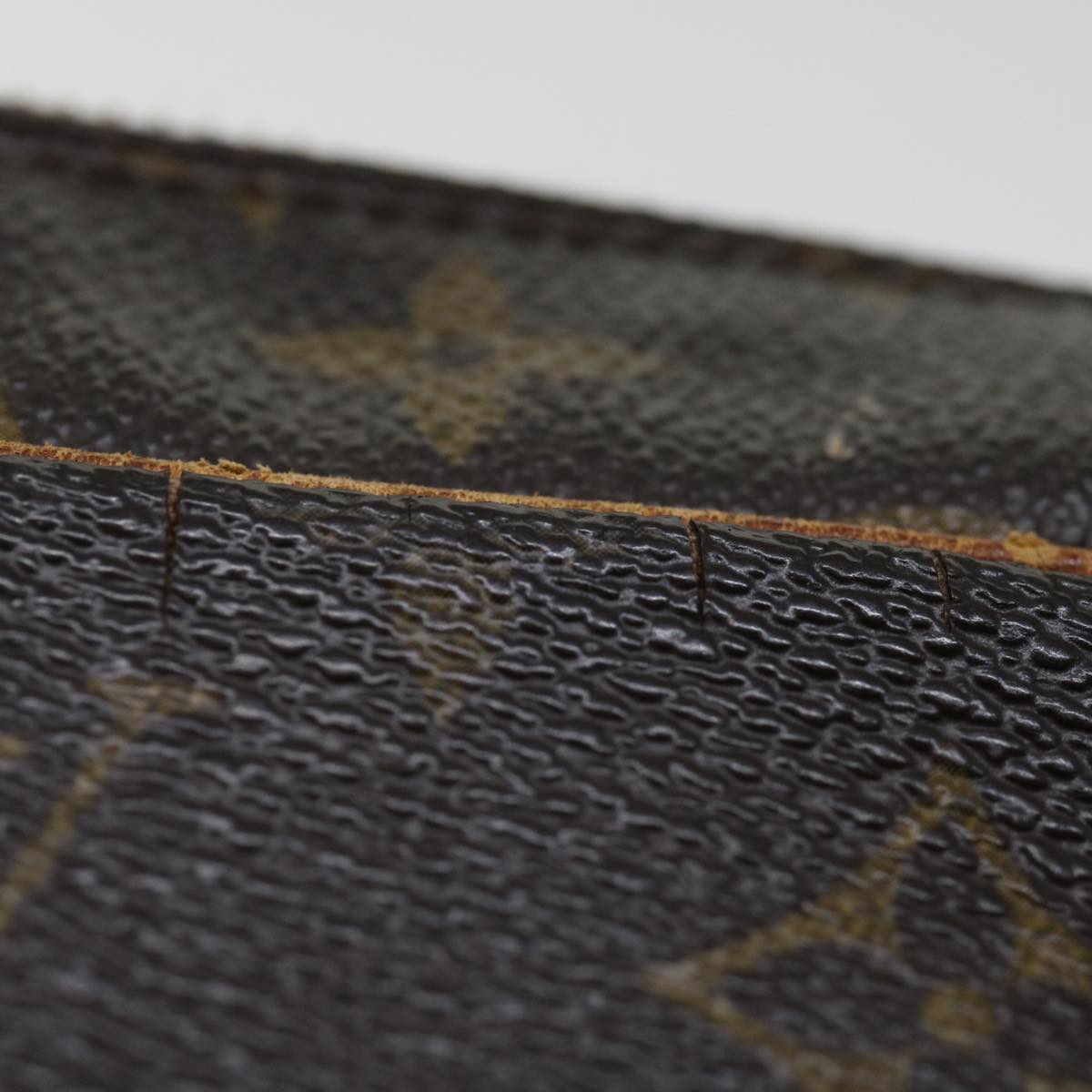 LOUIS VUITTON Monogram Compiegne 28 Clutch Bag M51845 LV 70899