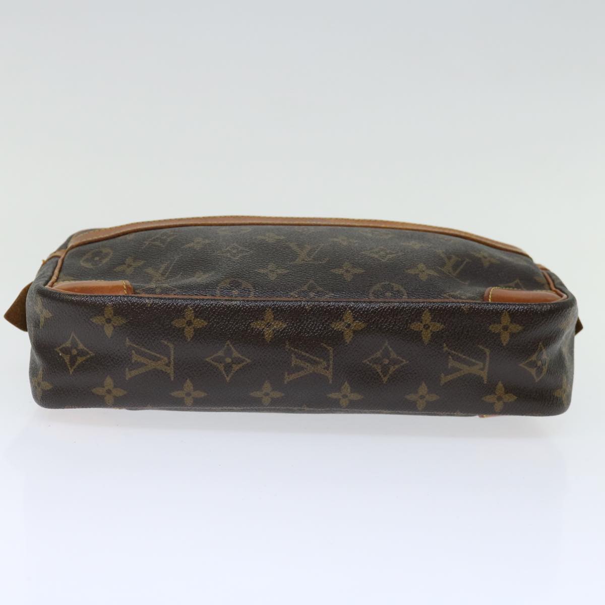 LOUIS VUITTON Monogram Compiegne 28 Clutch Bag M51845 LV 70899