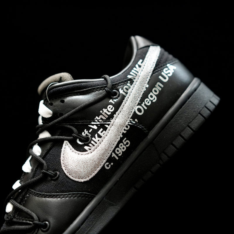 GLM - OW x Dunk (NO.50) Black Silver