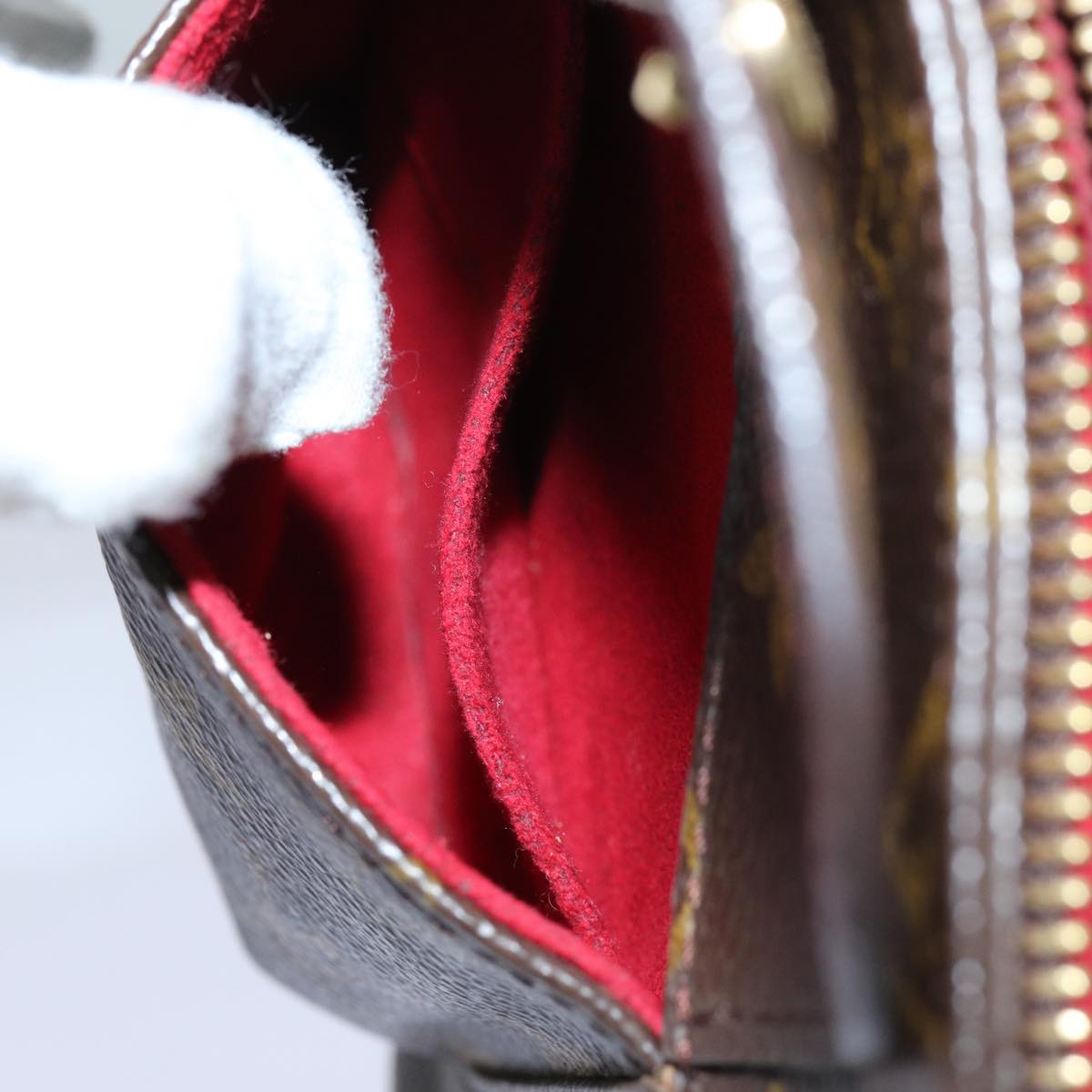 LOUIS VUITTON Monogram Partition Pouch M51901 LV 70904