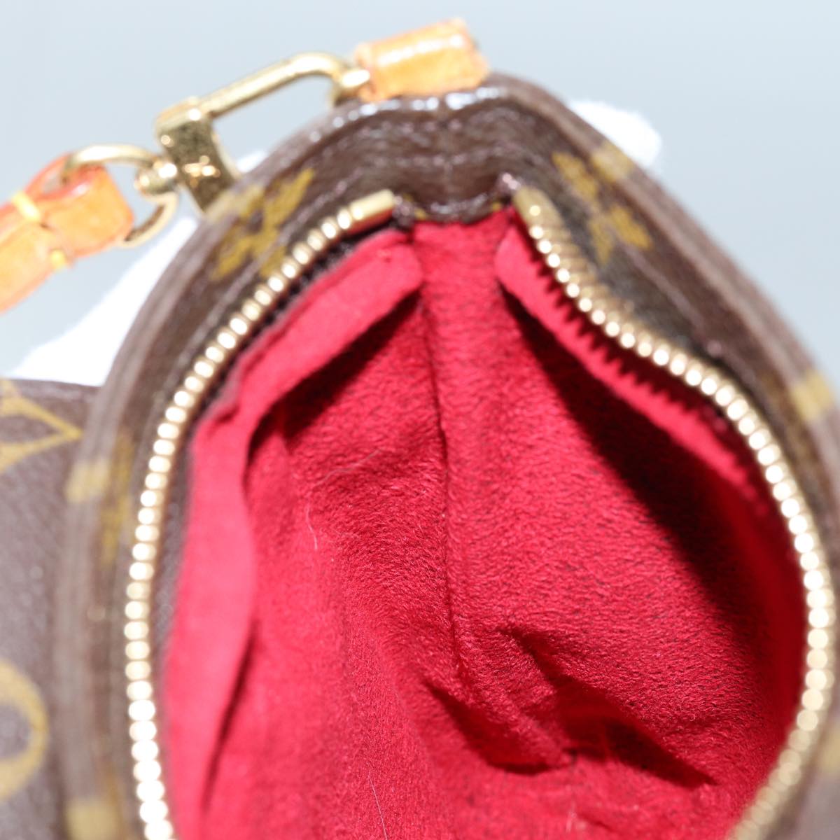 LOUIS VUITTON Monogram Partition Pouch M51901 LV 70904