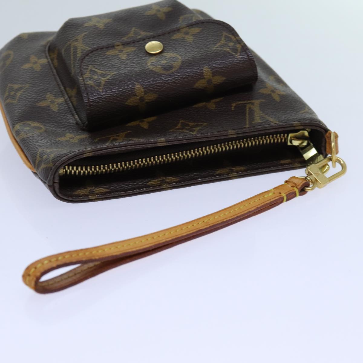 LOUIS VUITTON Monogram Partition Pouch M51901 LV 70904