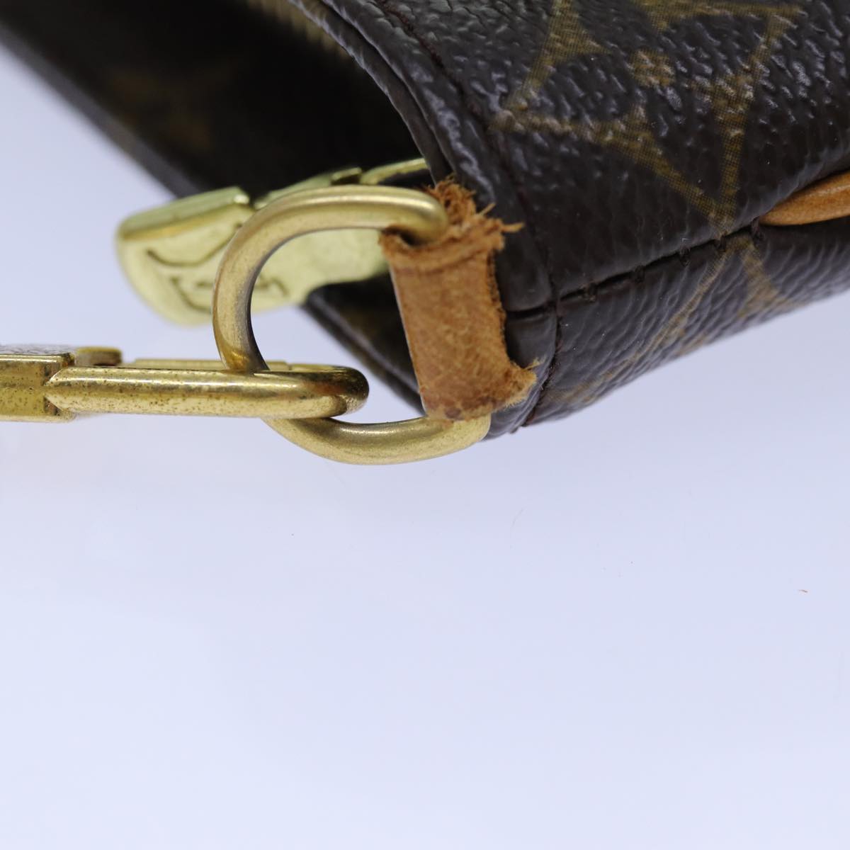 LOUIS VUITTON Monogram Partition Pouch M51901 LV 70904