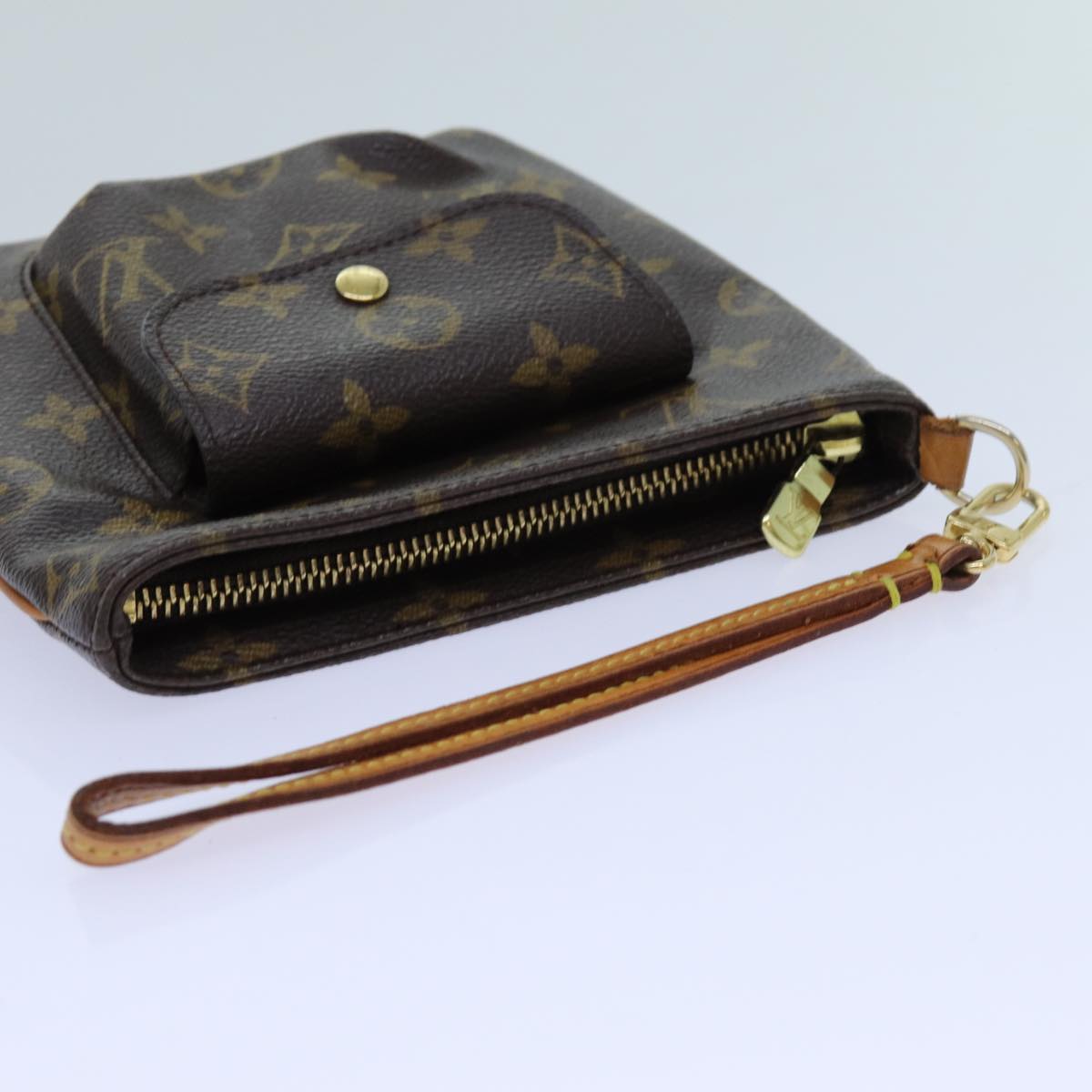 LOUIS VUITTON Monogram Partition Pouch M51901 LV 70905