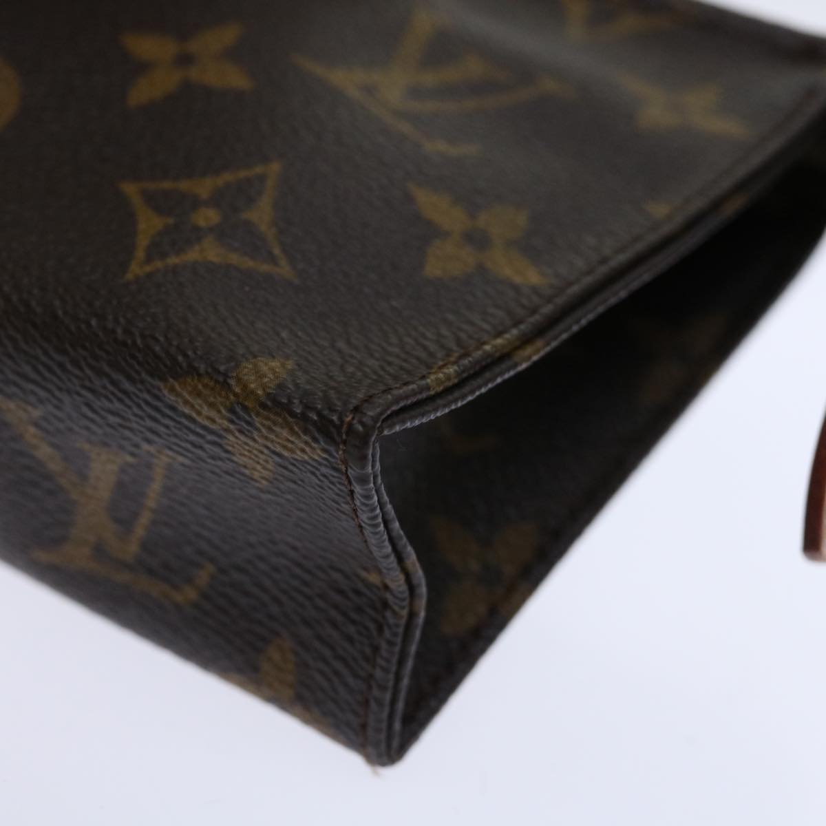LOUIS VUITTON Monogram Poche Toilette 15 Pouch M47546 LV 70906