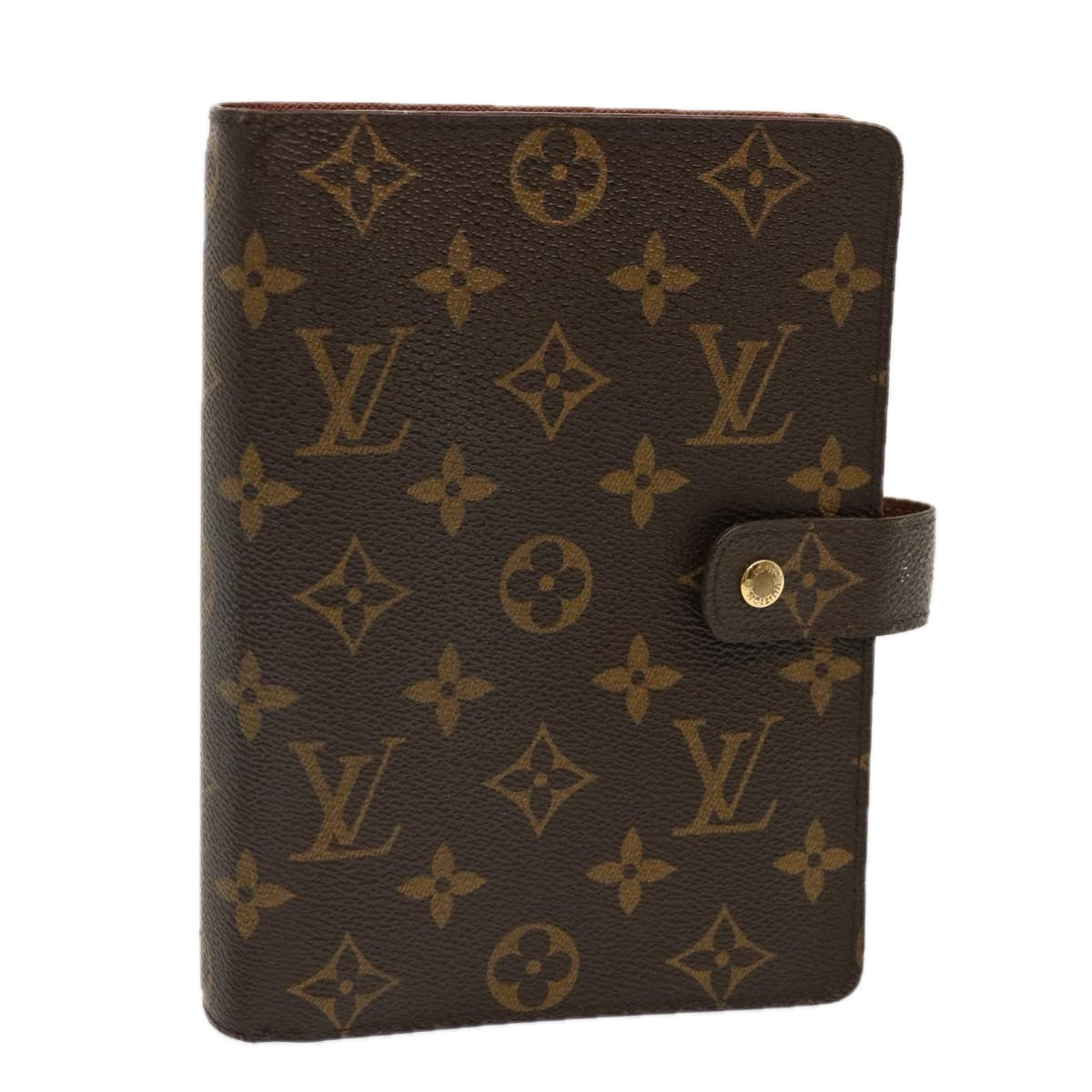 LOUIS VUITTON Monogram Agenda MM Day Planner Cover R20105 LV 70908
