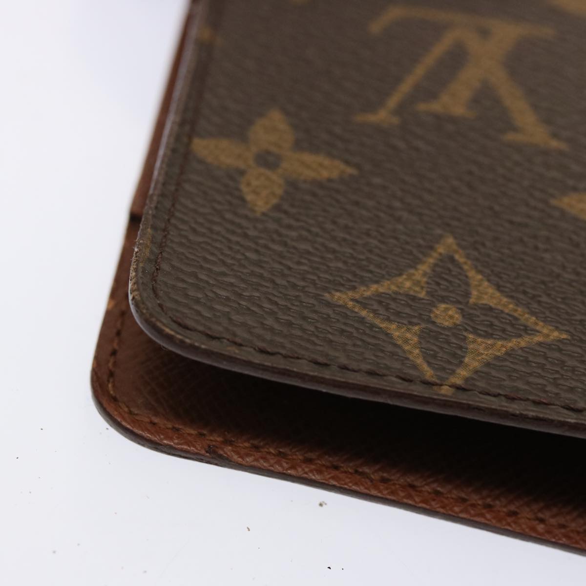 LOUIS VUITTON Monogram Agenda MM Day Planner Cover R20105 LV 70908