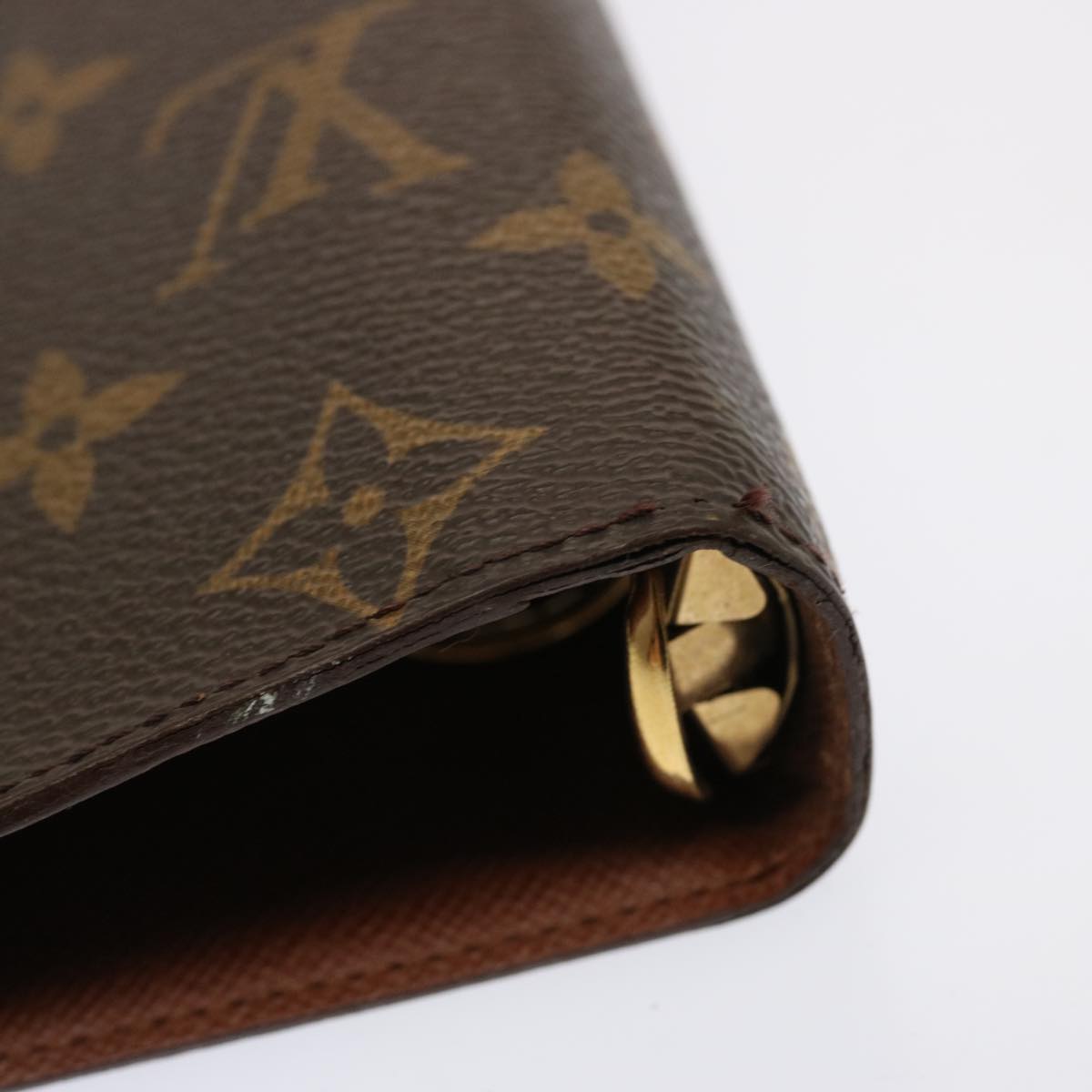 LOUIS VUITTON Monogram Agenda MM Day Planner Cover R20105 LV 70908
