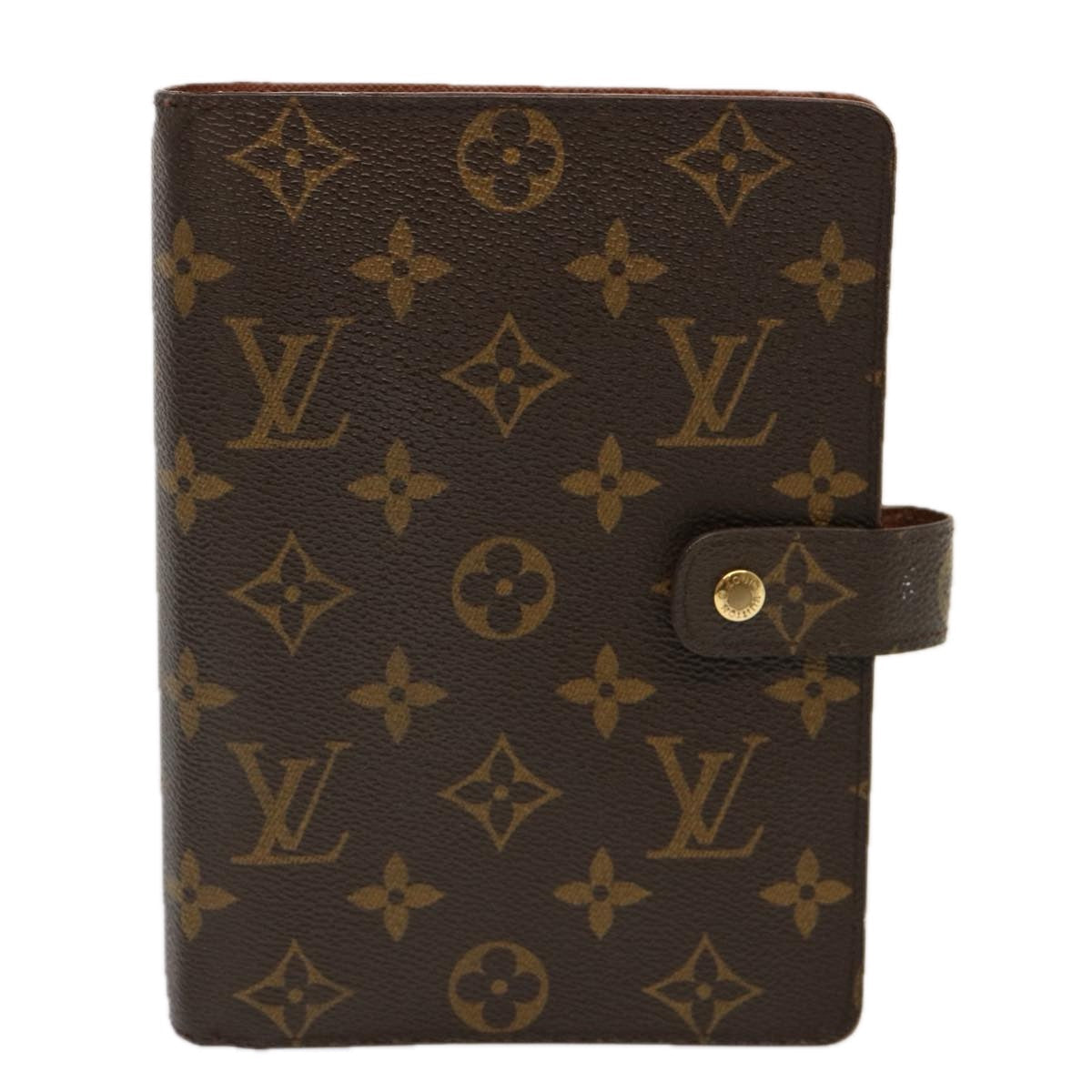 LOUIS VUITTON Monogram Agenda MM Day Planner Cover R20105 LV 70908