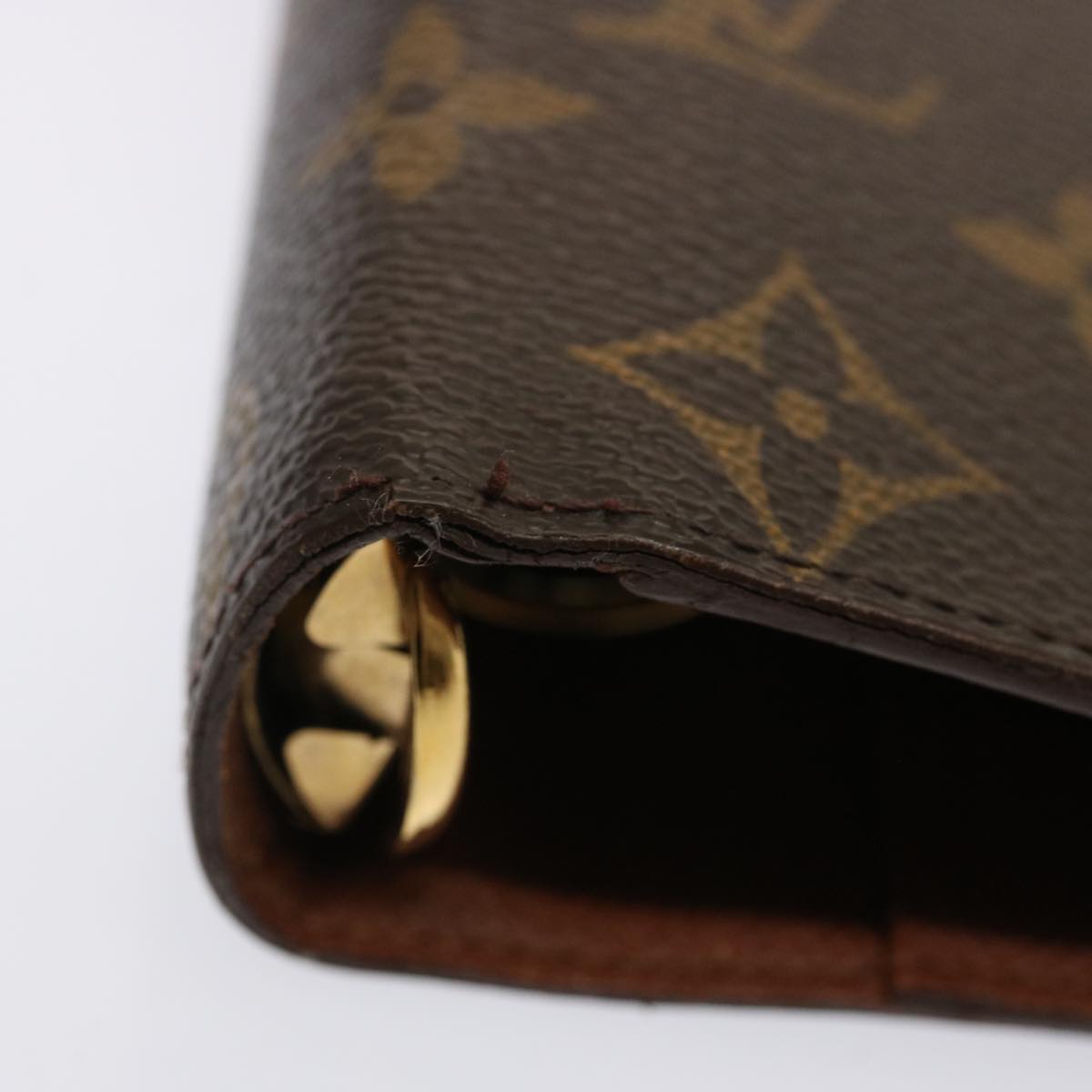 LOUIS VUITTON Monogram Agenda MM Day Planner Cover R20105 LV 70908