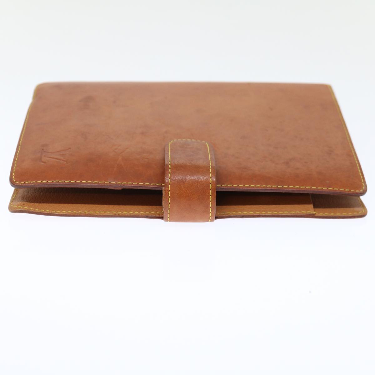 LOUIS VUITTON Nomad leather Agenda MM Day Planner Cover Beige R20473 70910