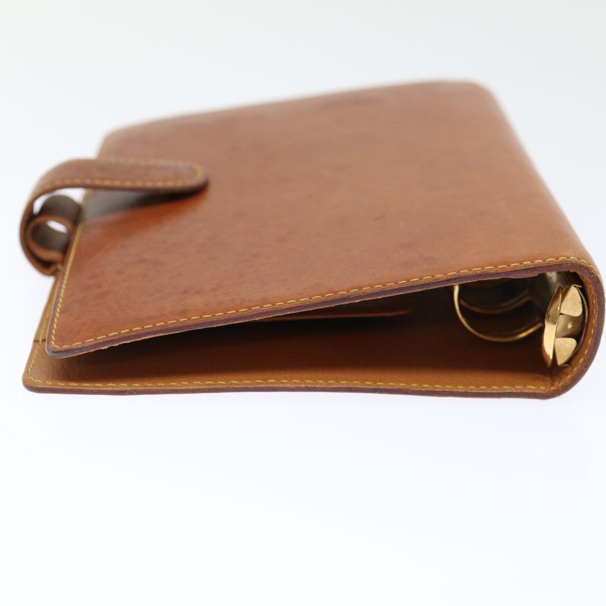 LOUIS VUITTON Nomad leather Agenda MM Day Planner Cover Beige R20473 70910