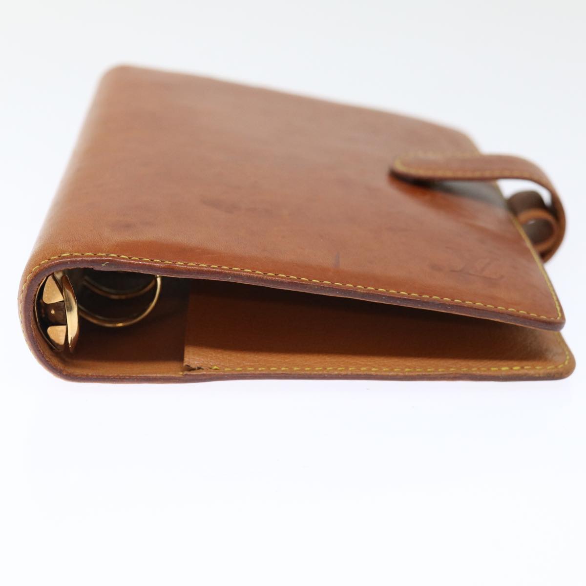 LOUIS VUITTON Nomad leather Agenda MM Day Planner Cover Beige R20473 70910