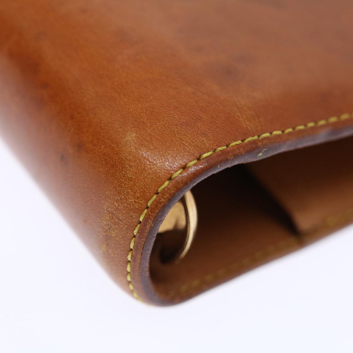 LOUIS VUITTON Nomad leather Agenda MM Day Planner Cover Beige R20473 70910