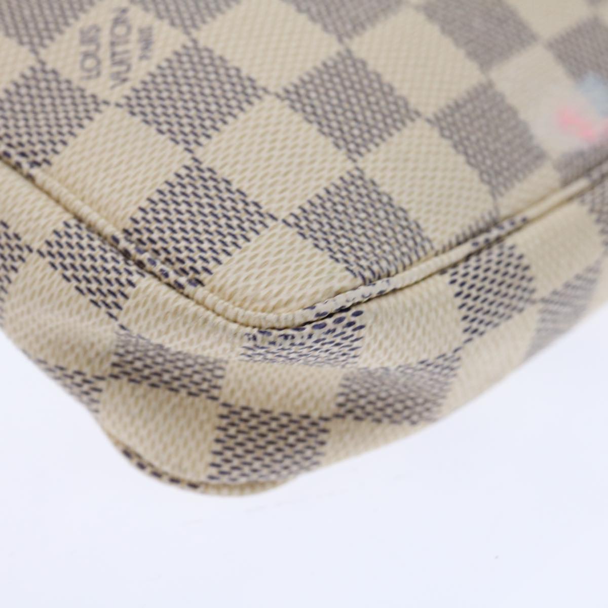 LOUIS VUITTON Damier Azur Pochette Accessoires Pouch N51986 LV 70913