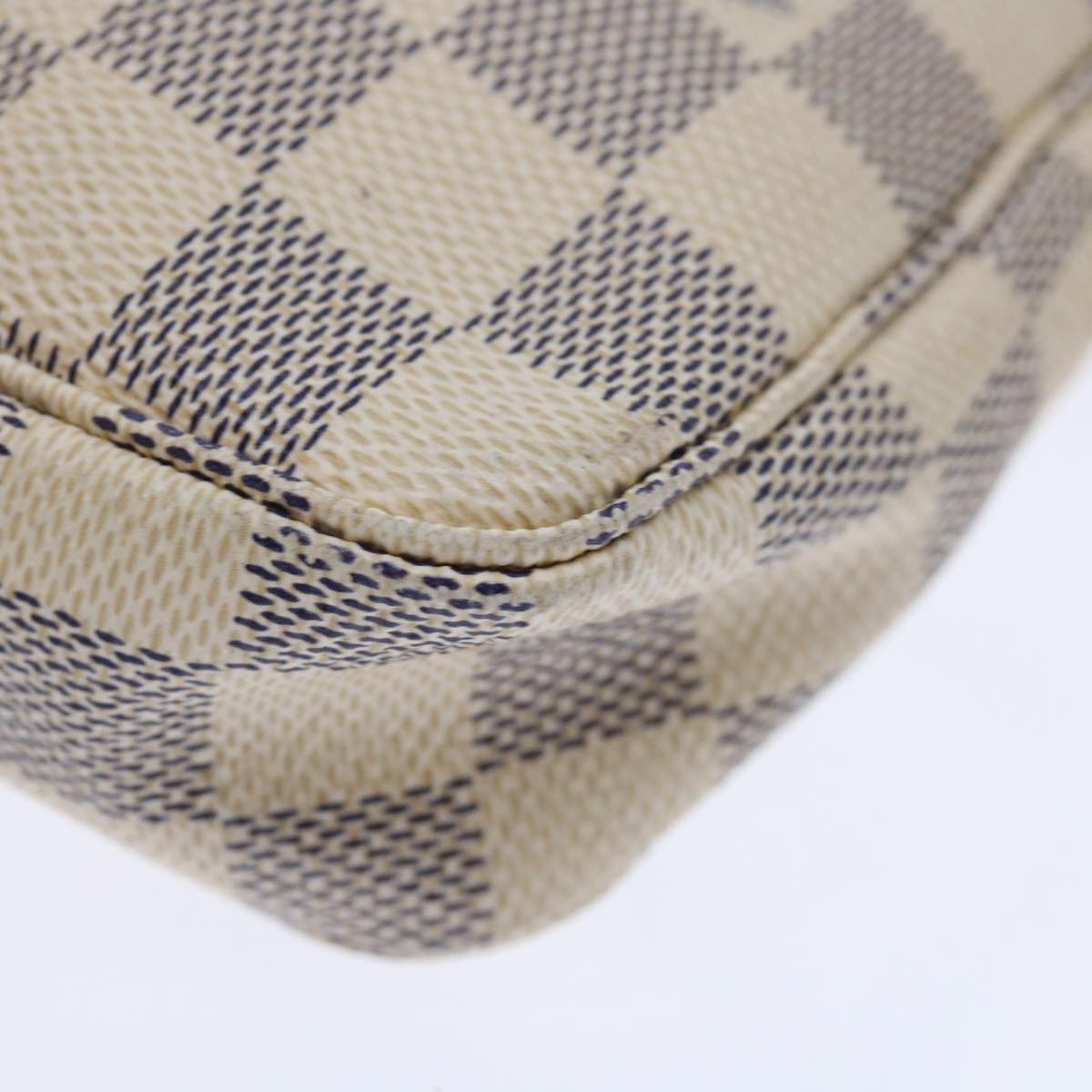 LOUIS VUITTON Damier Azur Pochette Accessoires Pouch N51986 LV 70913