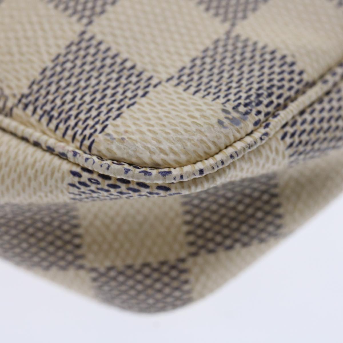 LOUIS VUITTON Damier Azur Pochette Accessoires Pouch N51986 LV 70913