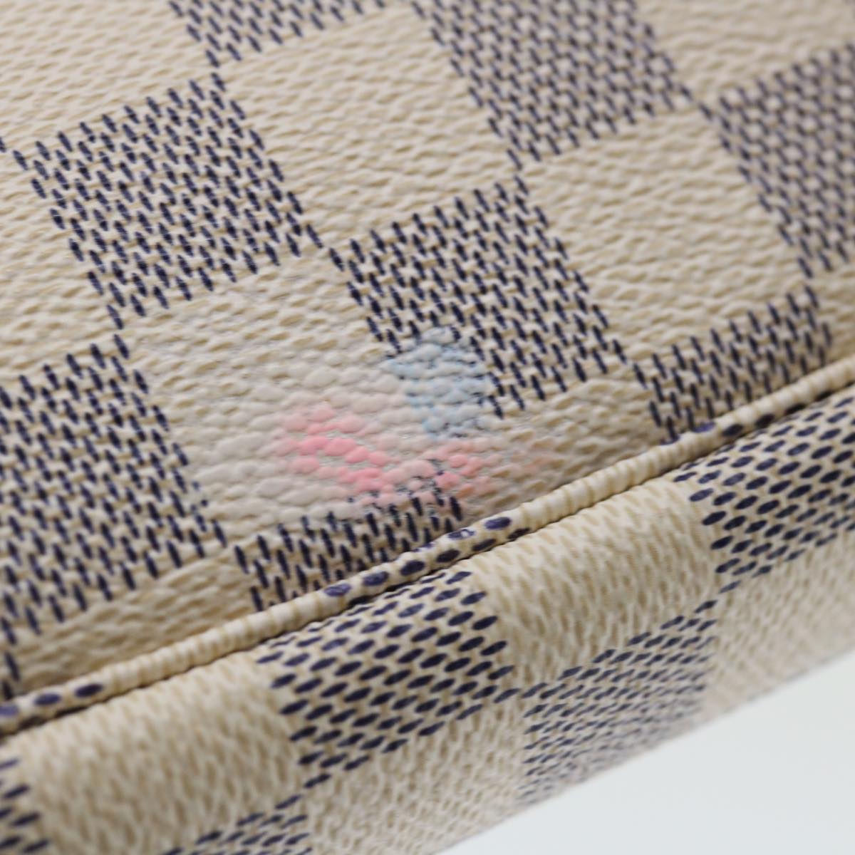 LOUIS VUITTON Damier Azur Pochette Accessoires Pouch N51986 LV 70913